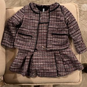 Mayoral toddler dress/jacket set